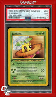 Neo Genesis 1st Edition 78 Sunkern PSA 7
