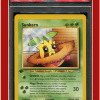 Neo Genesis 1st Edition 78 Sunkern PSA 7