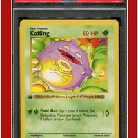 Base Set 51 Koffing 1st Edition PSA 7