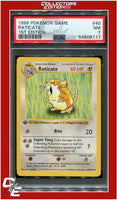 Base Set 40 Raticate 1st Edition PSA 7
