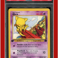 Team Rocket 49 Abra 1st Edition PSA 9