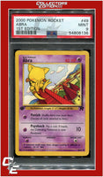 Team Rocket 49 Abra 1st Edition PSA 9
