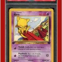 Team Rocket 49 Abra 1st Edition PSA 9