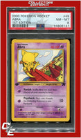 Team Rocket 49 Abra 1st Edition PSA 8
