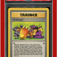 Team Rocket 74 Challenge! 1st Edition PSA 8