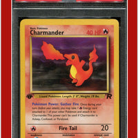 Team Rocket 50 Charmander 1st Edition PSA 7