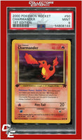 Team Rocket 50 Charmander 1st Edition PSA 9
