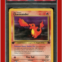 Team Rocket 50 Charmander 1st Edition PSA 8