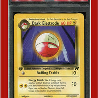 Team Rocket 34 Dark Electrode 1st Edition PSA 9