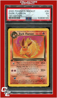 Team Rocket 35 Dark Flareon 1st Edition PSA 5
