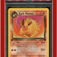 Team Rocket 35 Dark Flareon 1st Edition PSA 5