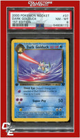 Team Rocket 37 Dark Golduck 1st Edition PSA 8
