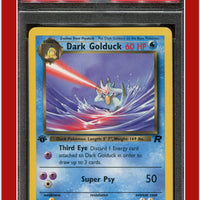 Team Rocket 37 Dark Golduck 1st Edition PSA 8