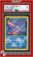 Team Rocket 37 Dark Golduck 1st Edition PSA 7
