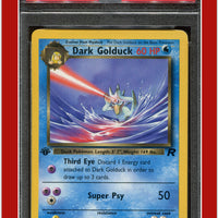 Team Rocket 37 Dark Golduck 1st Edition PSA 7