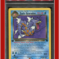 Team Rocket 25 Dark Gyarados 1st Edition PSA 5