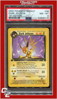 Team Rocket 38 Dark Jolteon 1st Edition PSA 8
