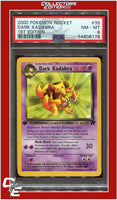 Team Rocket 39 Dark Kadabra 1st Edition PSA 8
