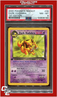 Team Rocket 39 Dark Kadabra 1st Edition PSA 8
