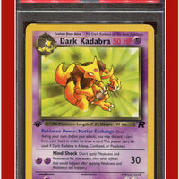 Team Rocket 39 Dark Kadabra 1st Edition PSA 8