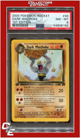 Team Rocket 40 Dark Machoke 1st Edition PSA 8
