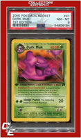 Team Rocket 41 Dark Muk 1st Edition PSA 8
