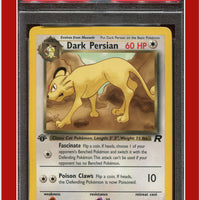 Team Rocket 42 Dark Persian 1st Edition PSA 4