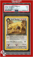 Team Rocket 42 Dark Persian 1st Edition PSA 3
