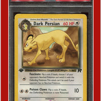 Team Rocket 42 Dark Persian 1st Edition PSA 3