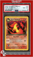 Team Rocket 44 Dark Rapidash 1st Edition PSA 8
