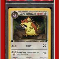 Team Rocket 51 Dark Raticate 1st Edition PSA 5