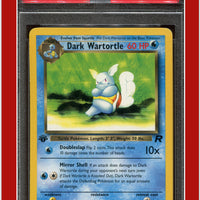 Team Rocket 46 Dark Wartortle 1st Edition PSA 9