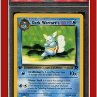 Team Rocket 46 Dark Wartortle 1st Edition PSA 8