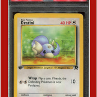 Team Rocket 53 Dratini 1st Edition PSA 5