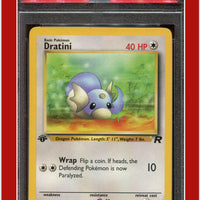 Team Rocket 53 Dratini 1st Edition PSA 9