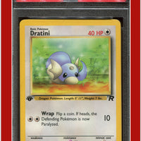 Team Rocket 53 Dratini 1st Edition PSA 9