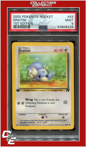 Team Rocket 53 Dratini 1st Edition PSA 9