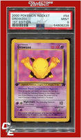 Team Rocket 54 Drowzee 1st Edition PSA 9
