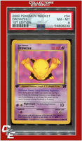 Team Rocket 54 Drowzee 1st Edition PSA 8
