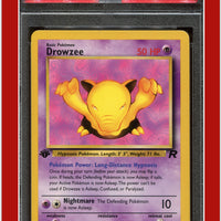 Team Rocket 54 Drowzee 1st Edition PSA 9