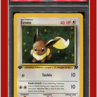 Team Rocket 55 Eevee 1st Edition PSA 7