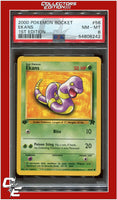 Team Rocket 56 Ekans 1st Edition PSA 8
