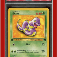 Team Rocket 56 Ekans 1st Edition PSA 9