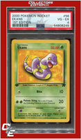 Team Rocket 56 Ekans 1st Edition PSA 4
