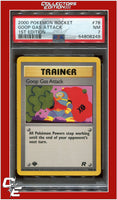 Team Rocket 78 Goop Gas Attack 1st Edition PSA 7
