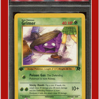 Team Rocket 57 Grimer 1st Edition PSA 9