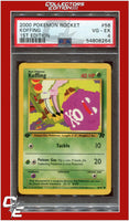 Team Rocket 58 Koffing 1st Edition PSA 4
