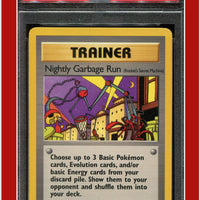 Team Rocket 77 Nightly Garbage Run 1st Edition PSA 9