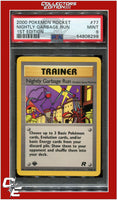 Team Rocket 77 Nightly Garbage Run 1st Edition PSA 9
