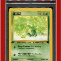 Team Rocket 63 Oddish 1st Edition PSA 9